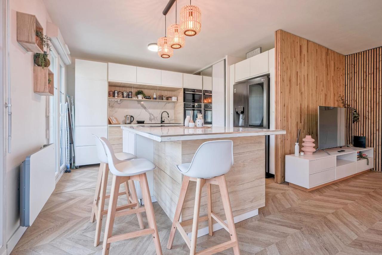 Emma - F3 Apartment With A Garden Montevrain Exterior photo